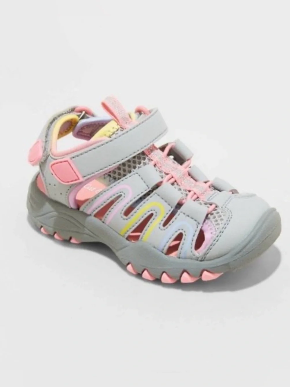 Cat & Jack - Afton Hiking Sandals Kids Size 8 Active Closed-Toe Sandal